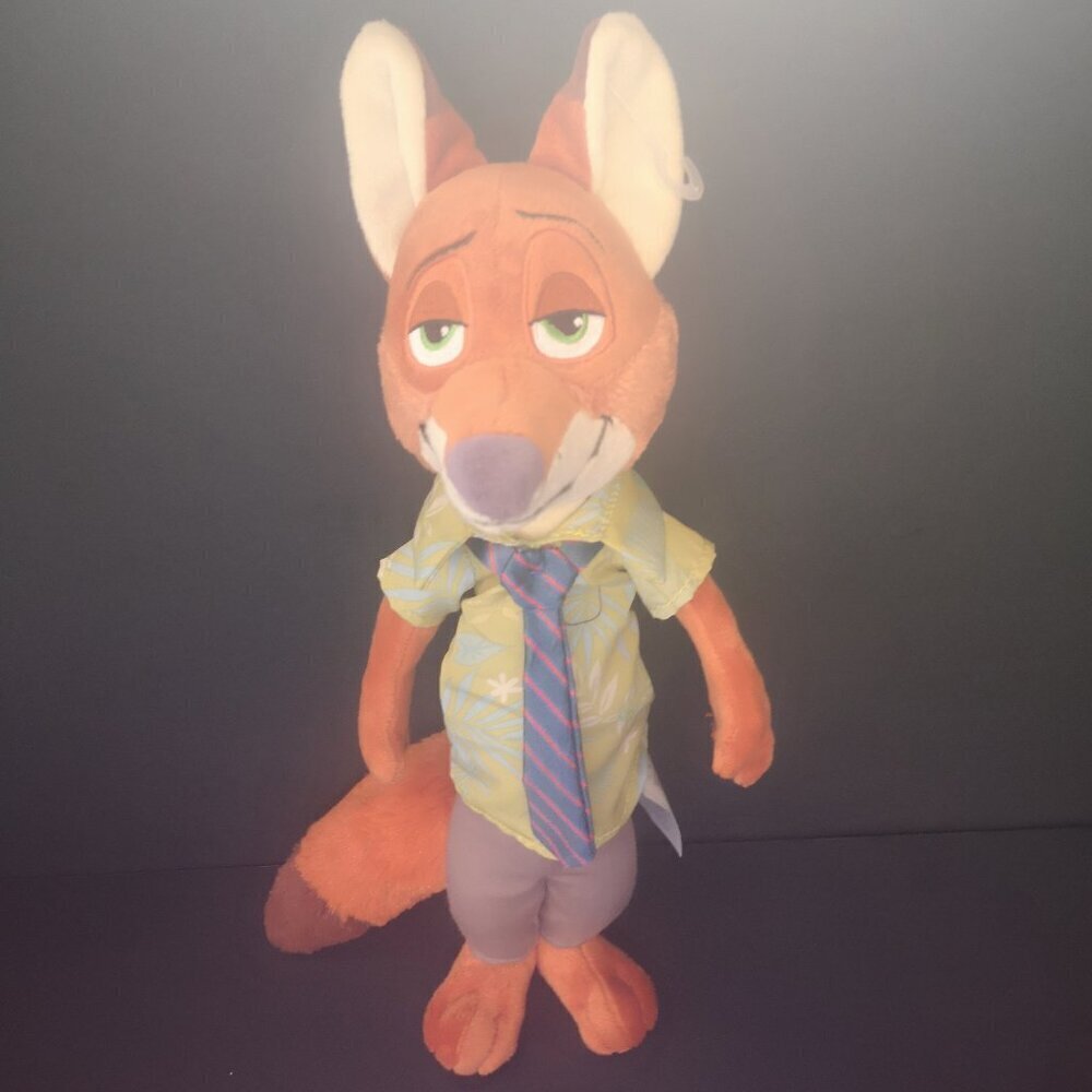 Authentic Disney Store Nick Wilde from the Movie Zootopia 13" Stuffed Toy